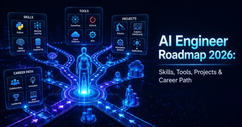 AI Engineer Roadmap 2026: Skills, Tools, Projects and Career Path